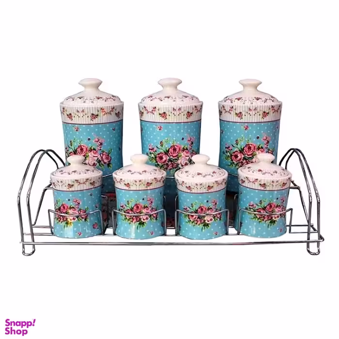 ست جا ادویه 7 پارچه مدل آنجل