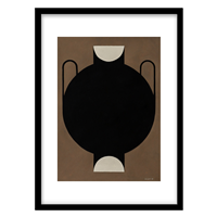 قیمت و خرید تابلو دکوراتیو مدل نقاشی انتزاعی گلدان کد 055