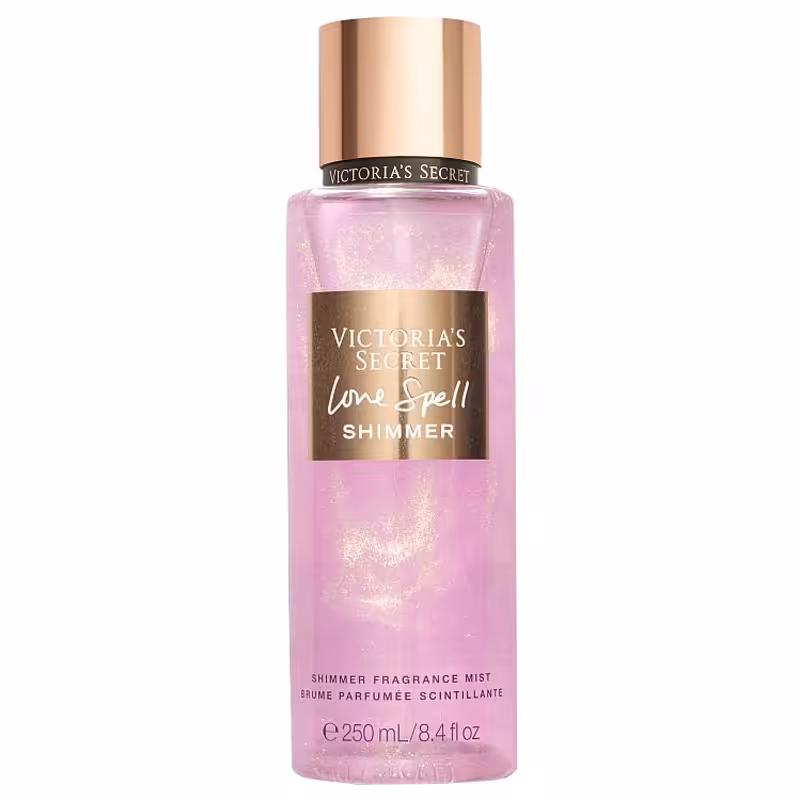 بادی اسپلش اکلیلی لاو اسپل شیمر ویکتوریا سکرت اورجینال - Victoria's Secret Body Splash Love Spell Shimmer 250ml