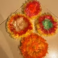 اسکاچ بافتنی با رنگ های متوع و زیبا - اسکاچ - اسکاچ بافتنی - کاموا - کاموا یموش