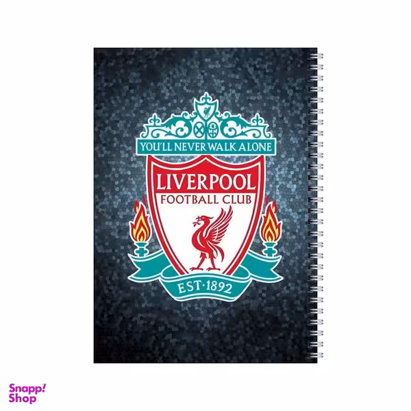 دفتر مشق 100 برگ بامبیلیپ طرح لوگو تیم لیورپول کد 8621700