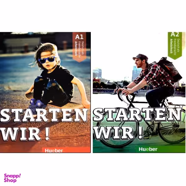 کتاب Starten Wir اثر Rolf Bruseke انتشارات Hueber دو جلدی
