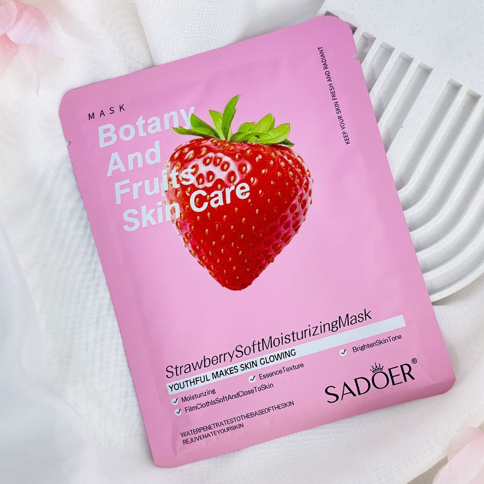 ماسک ورقه ای توت فرنگی سادور