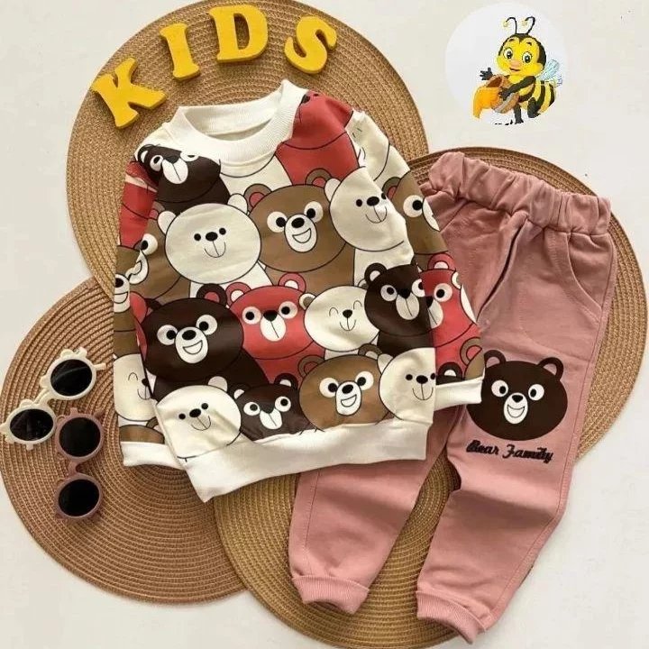 بلوز شلوار اسپرت تدی تمام چاپ (تمام)