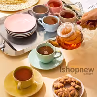 سرویس چای خوری رنگی