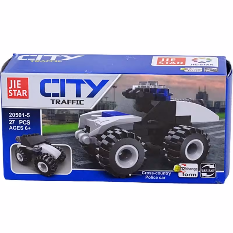 ساختنی ژی استار مدل لگو شهر کد JIE STAR 20501-5