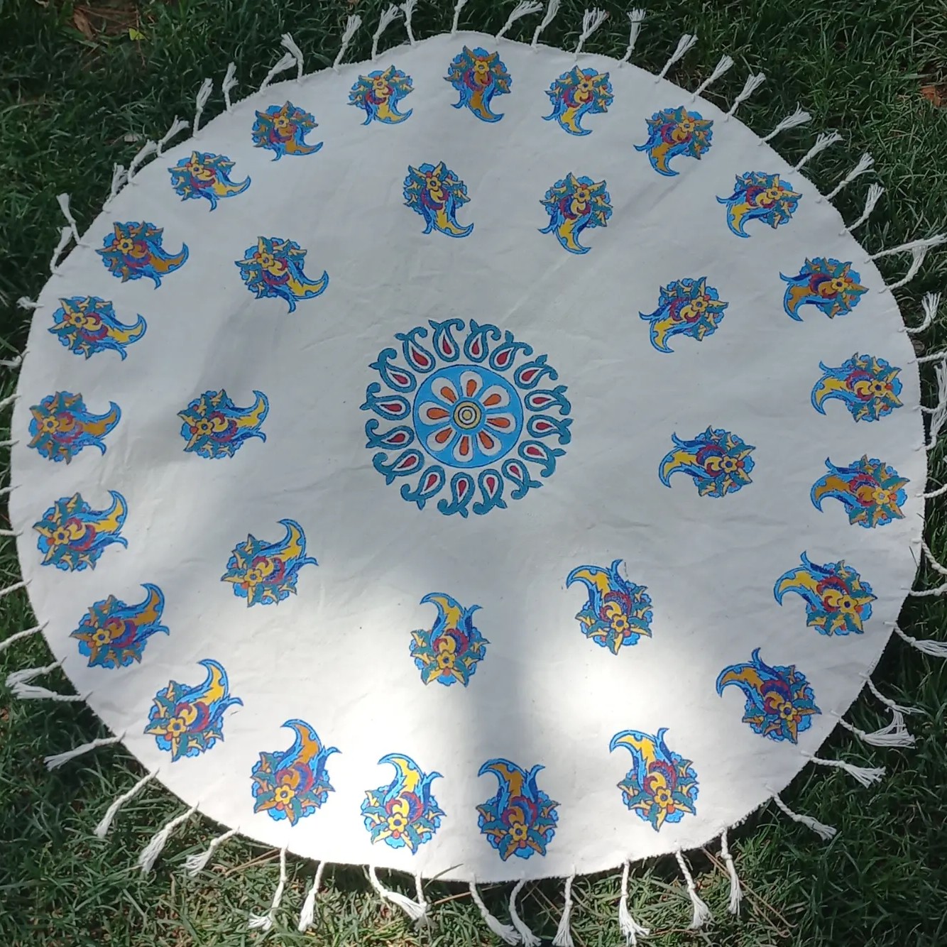 نقاشی رومیزی گرد(سفارشی)