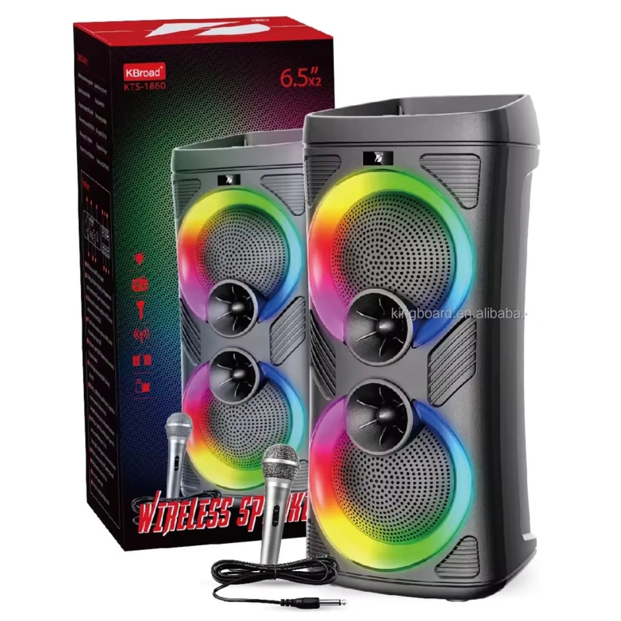 اسپیکر بلوتوثی کی تی اس مدل kts-1860