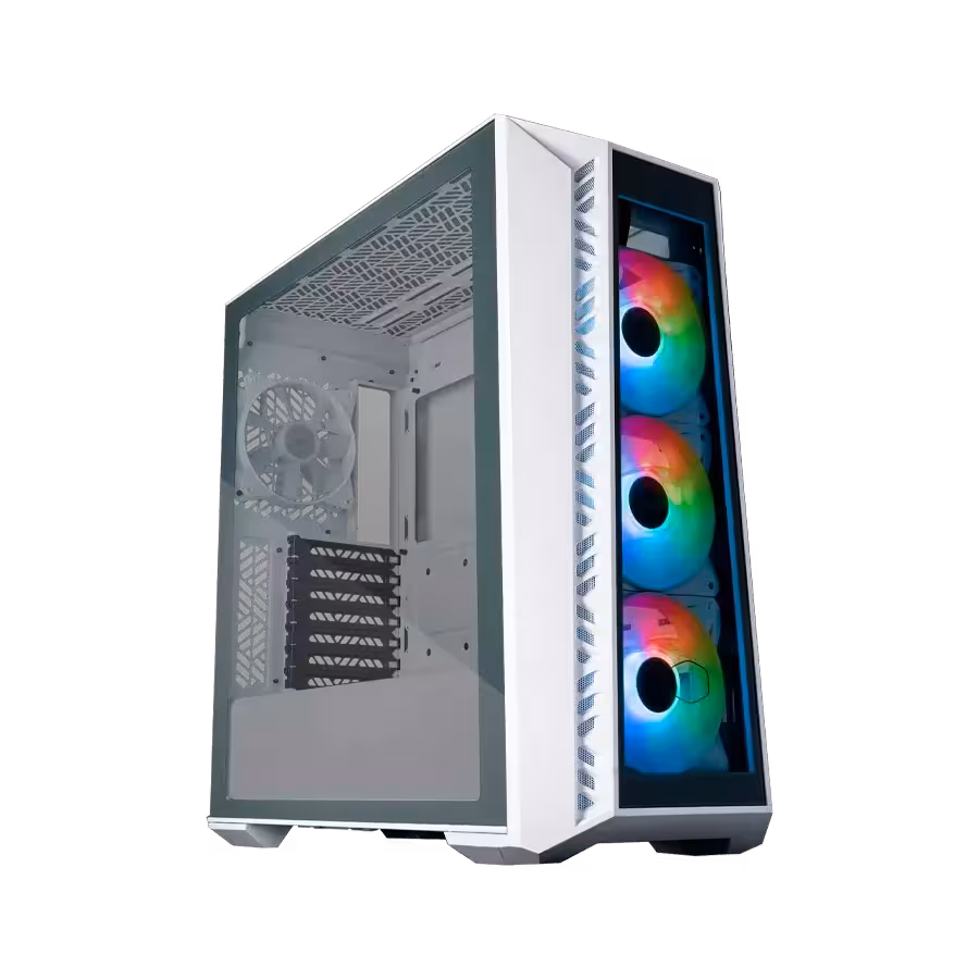 کیس کولر مستر MASTERBOX 520 White مشخصات، آخرین قیمت و خرید