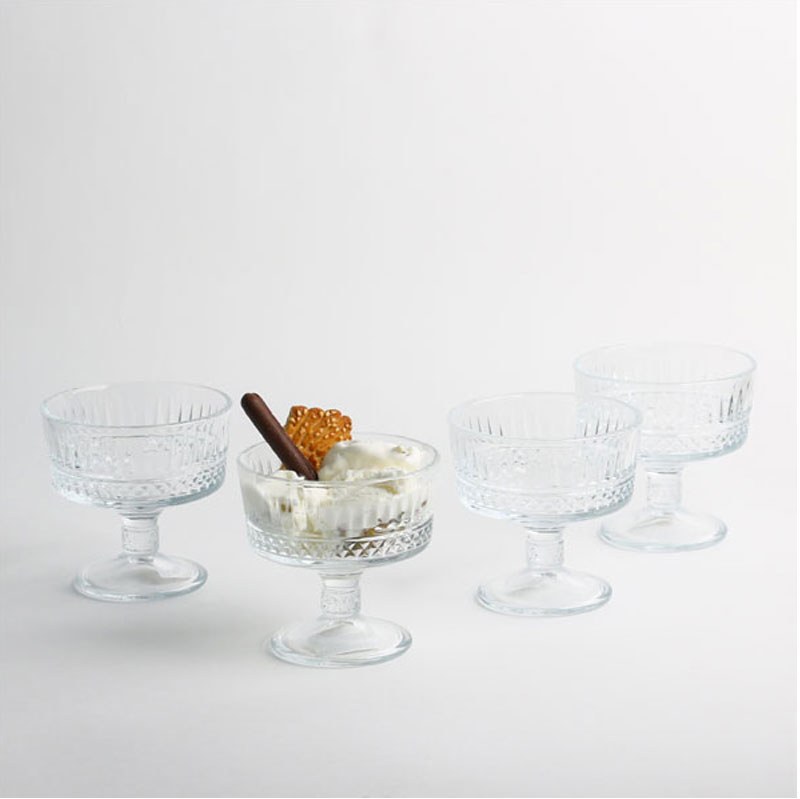 بستنی خوری ساغرشاپ  مدلElysia  الیزیا پاشاباغچه کد 51749 مجموعه شش تایی