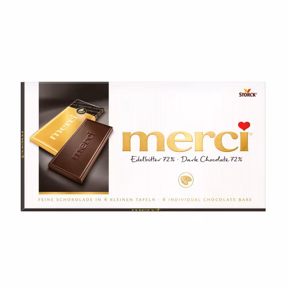 شکلات مرسی 100 گرمی مشکی تلخ