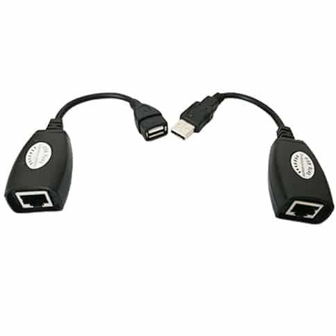 تبدیل اکستندر USB با کابل شبکه مدل 042 (قبل از خرید استعلام بگیرید)