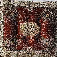 مثلثی ترمه قابدارطرح افشاری تراکم 180 بصورت جفت وزن 13کیلو