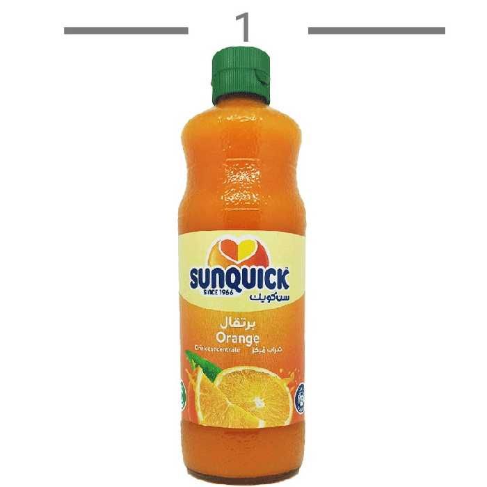 شربت پرتقال سان کوئیک Sunguick حجم 840 میلی لیتر