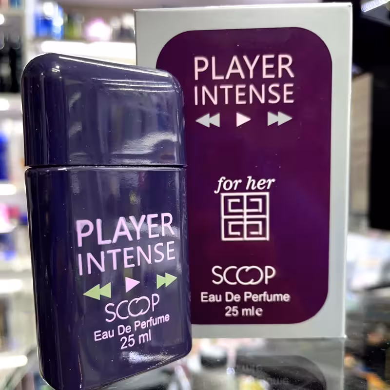 عطر جیبی زنانه اسکوپ مدل پلیر اینتنس حجم 25 میلی لیتر رایحه گرم و شیرین | amazonchi