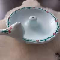 جا عودی سفالی پرنده