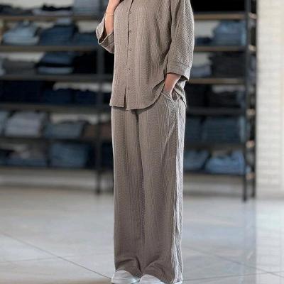 ست مانتو و شلوار مدل روشنک