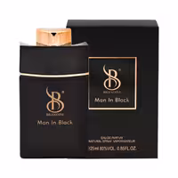 عطر برندینی مدل Man in black مشابه  Bvlgari man in black حجم 25 میل 