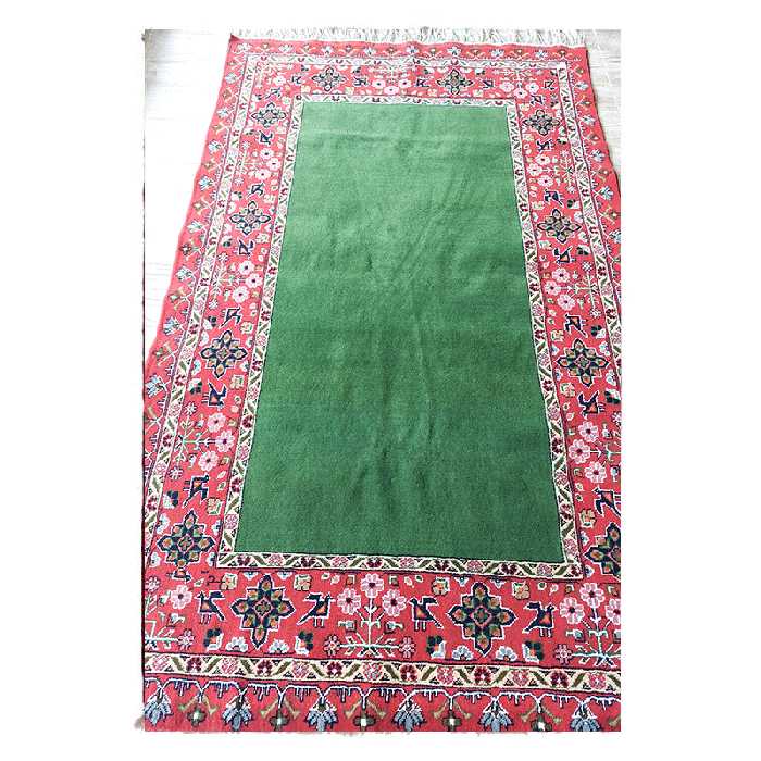 فرش دستباف سبز 3 متری - کد 1/29