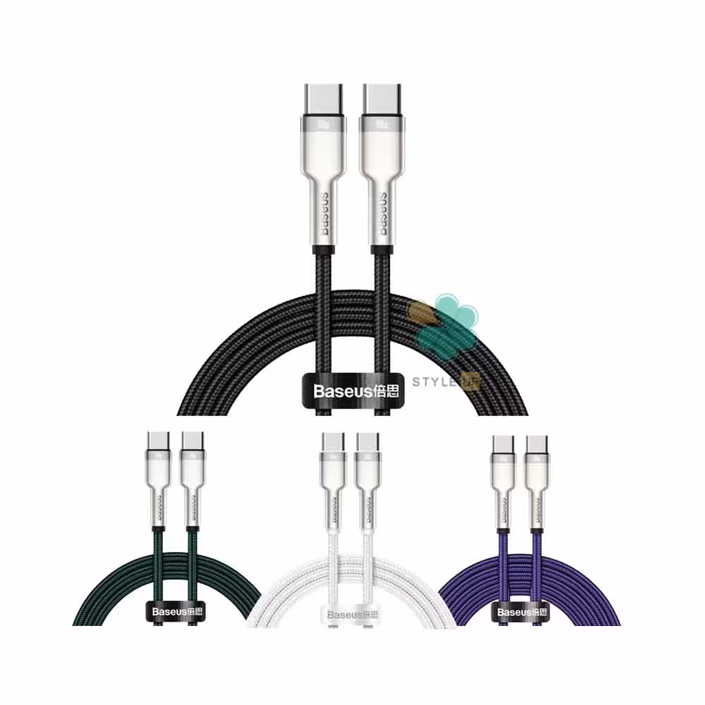 کابل شارژ تایپ سی به تایپ سی بیسوس مدل Baseus Cafule CATJK-D06