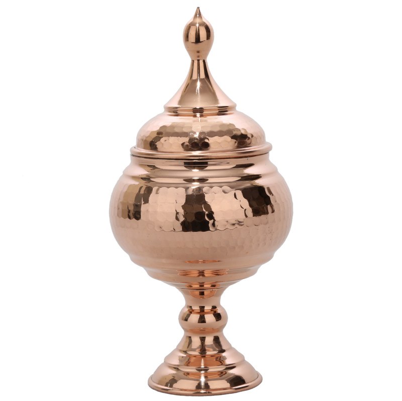 شکلات خوری گنبدی مسی چکشی زنجان