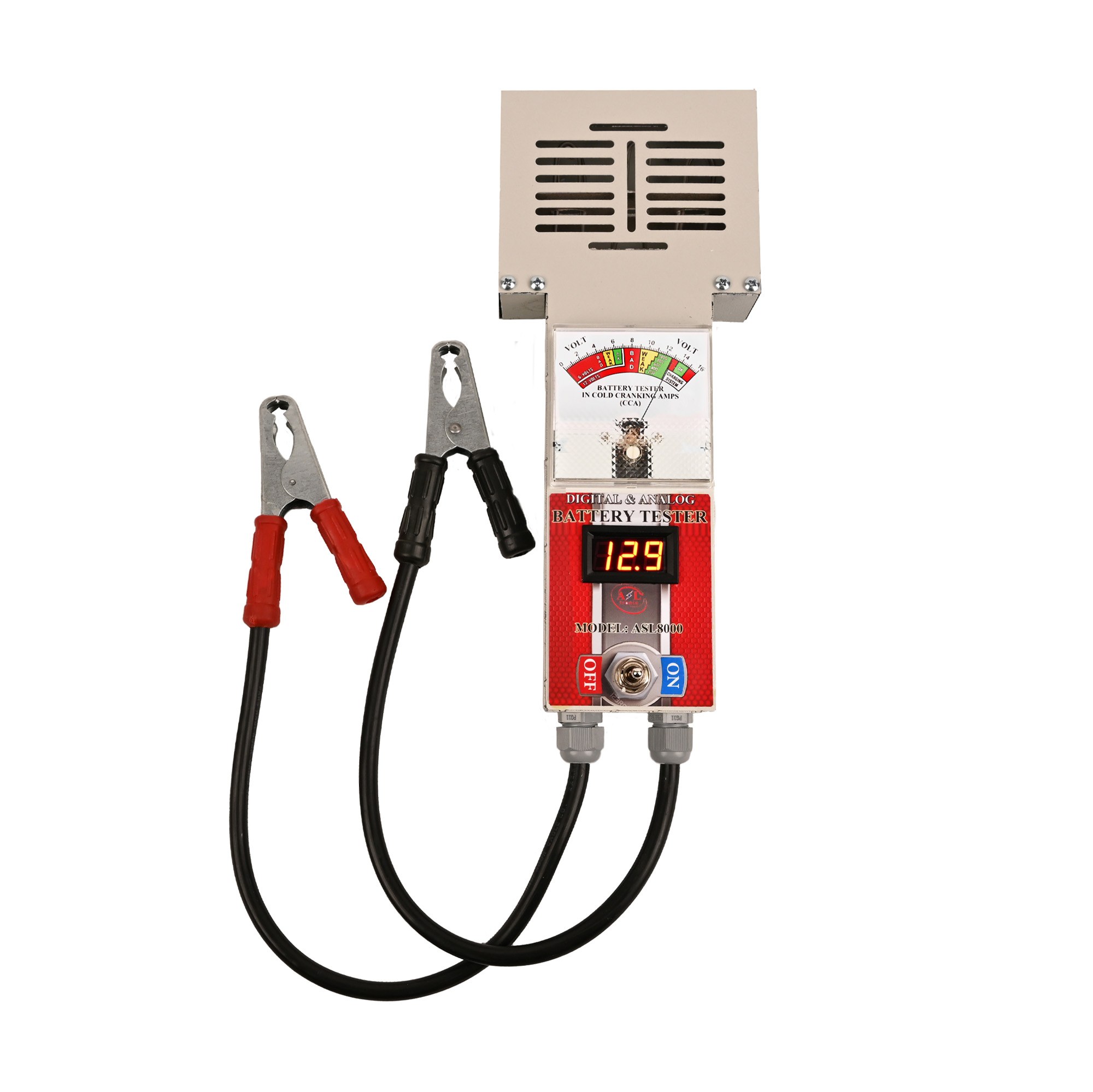 دستگاه تست باتری خودرو 100 آمپر مدل ASL-8000