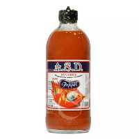 سس فلفل قرمز تند و سیر گالری سید داود بزرگ 474 گرم