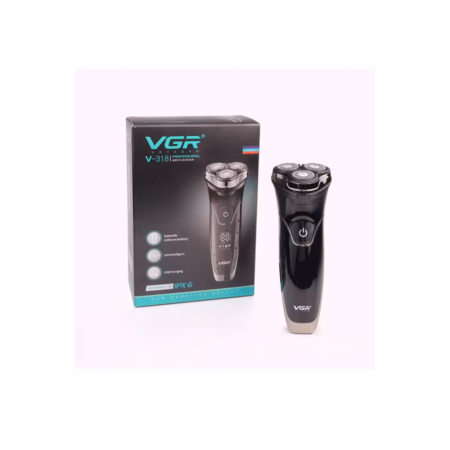 ماشین اصلاح موی صورت وی جی آر مدل318