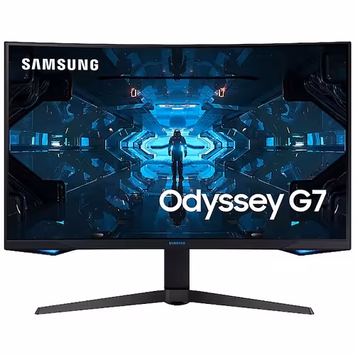 مانیتور گیمینگ سامسونگ مدل Odyssey G7 LC32G75TQSMXZN سایز 32 اینچ