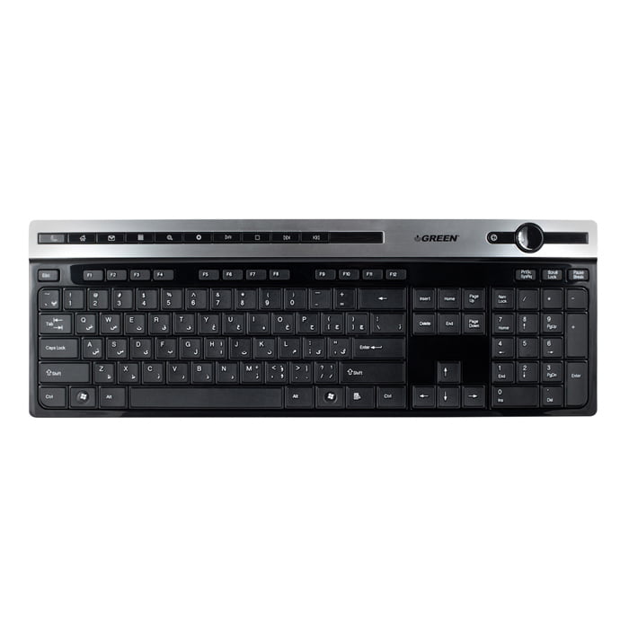 کیبورد با سیم گرین مدل GK503