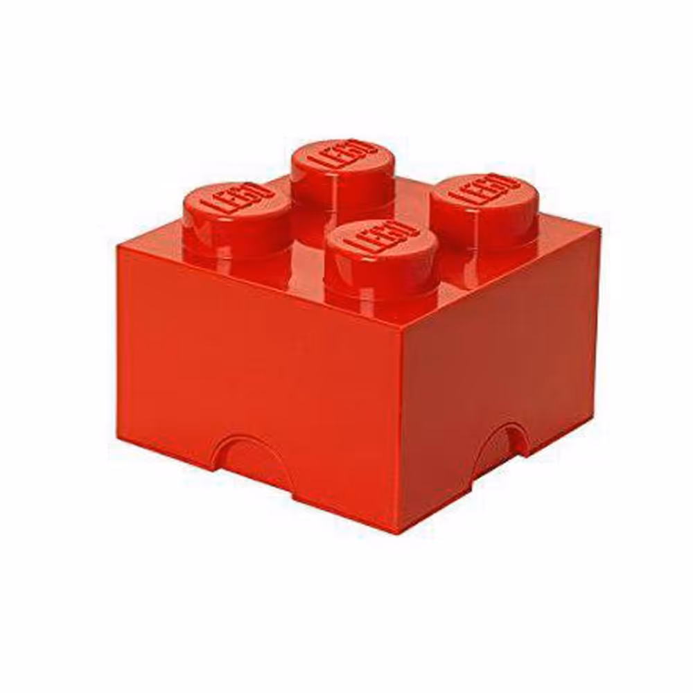 باکس اسباب بازی تک عددی ایرانی قرمز Storage Brick  کد1111
