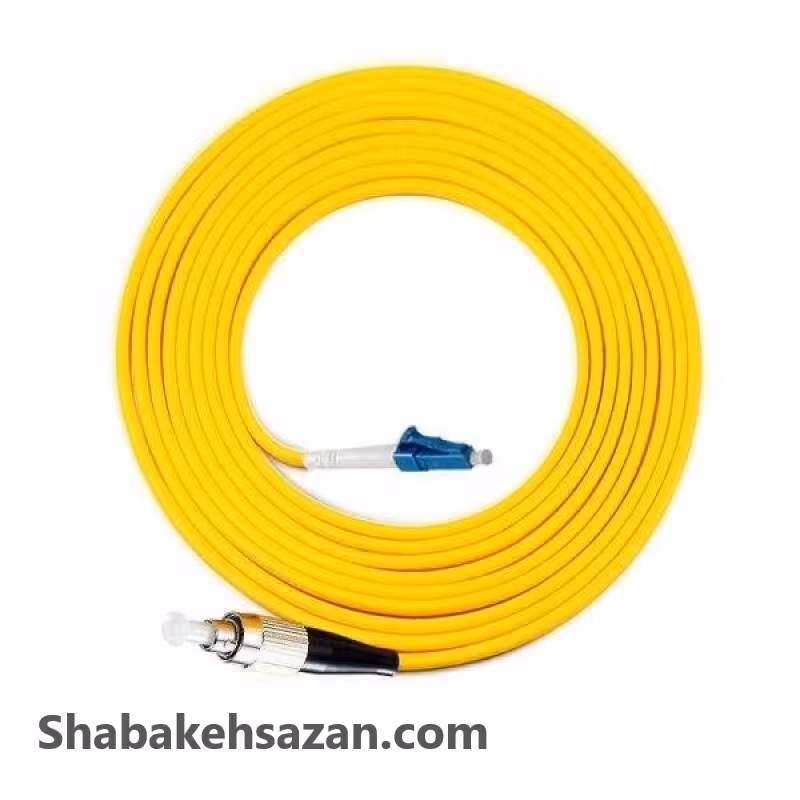 پچ کورد فیبر نوری مدل LC/PC-FC/PC-SM-10m