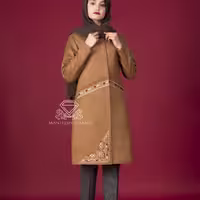 پالتو زنانه فوتر شتری دکمه دار مرسانا