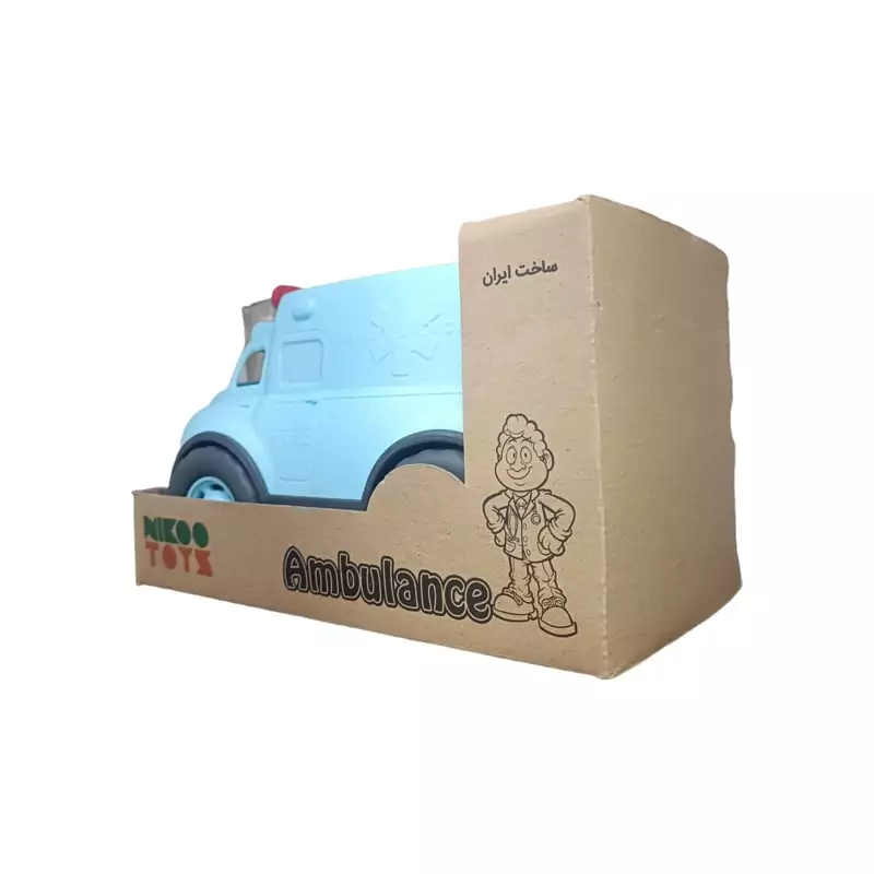 آمبولانس آبی آسمانی نشکن نیکو تویز