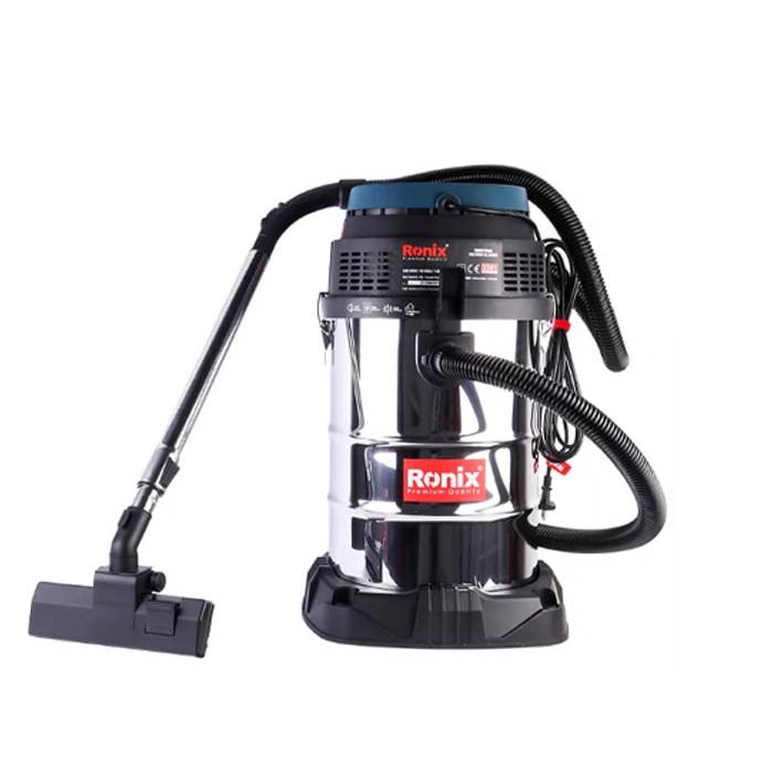 جارو برقی صنعتی 30 لیتری 1400 وات رونیکس مدل 1231