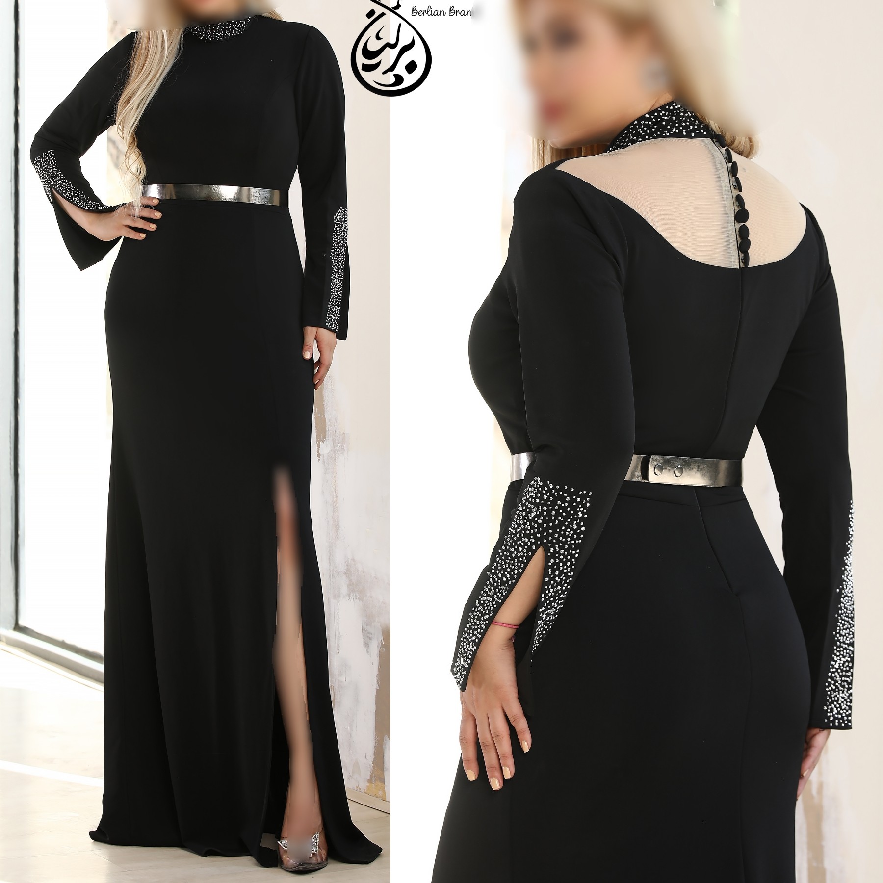 لباس مجلسی بلند مدل سلنا