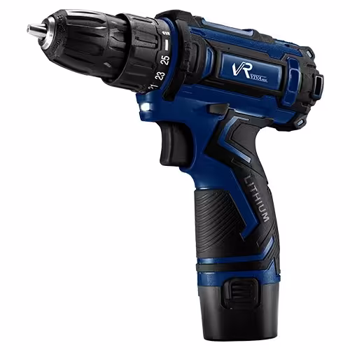 دریل شارژی ویوارکس 12 ولت 2 باتری با گارانتی بی قد و شرط  