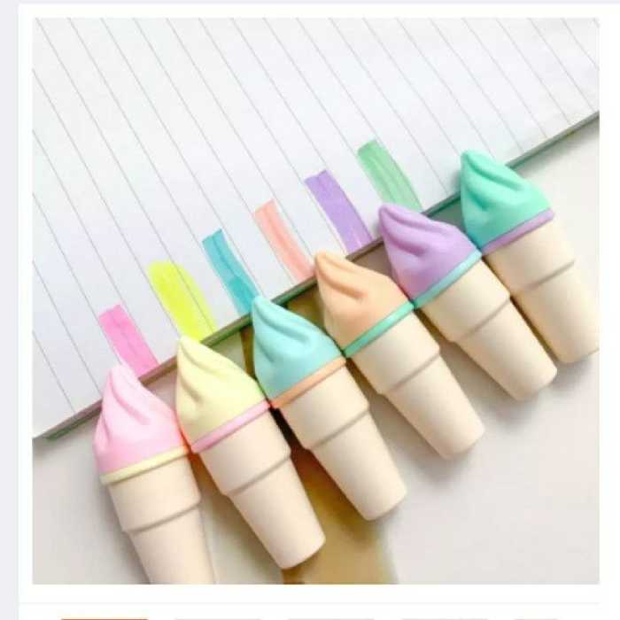 هایلایت فانتزی طرح بستنی ماژیک علامت زن 