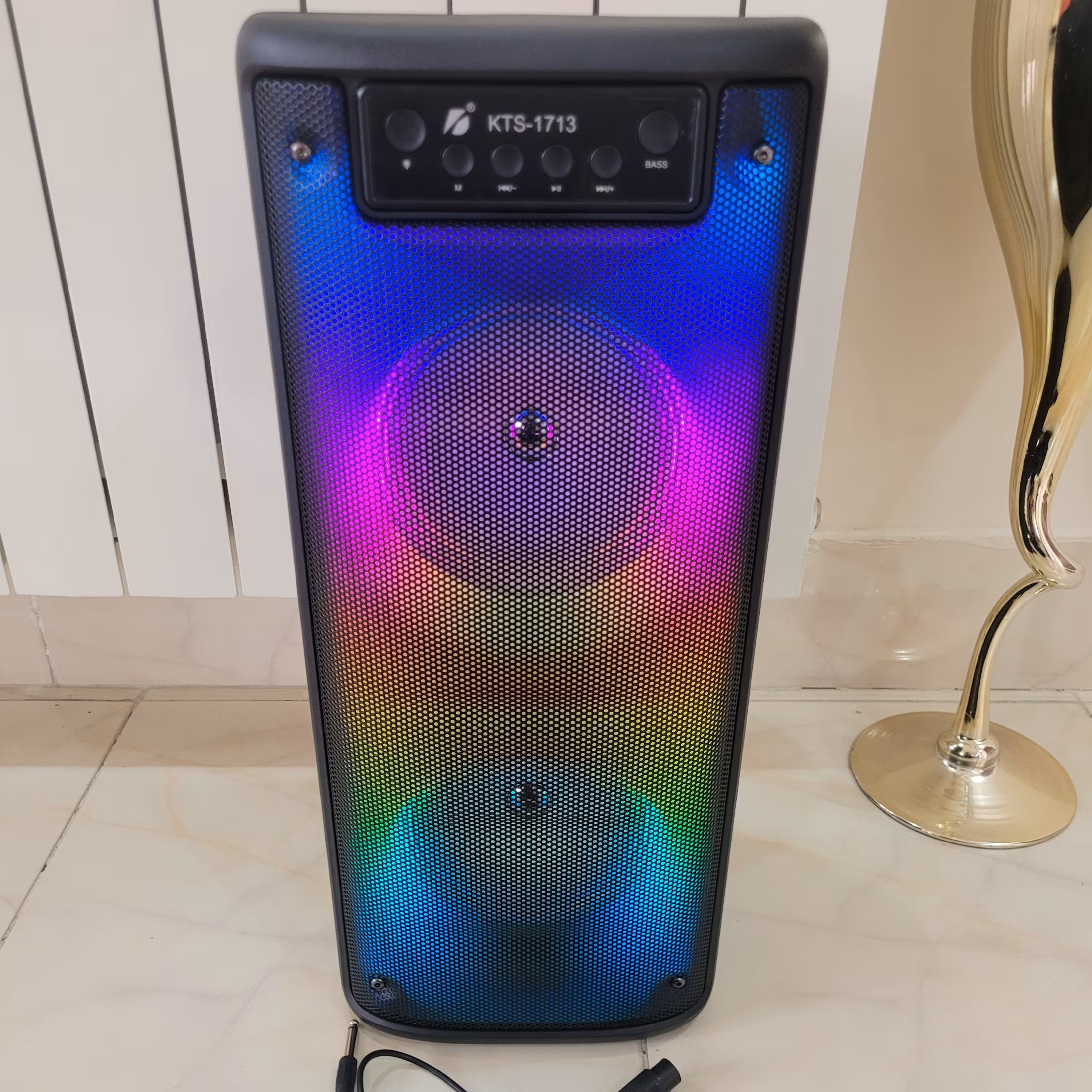 اسپیکر پارتی باکس قابل حمل 13 اینچی kts 1713