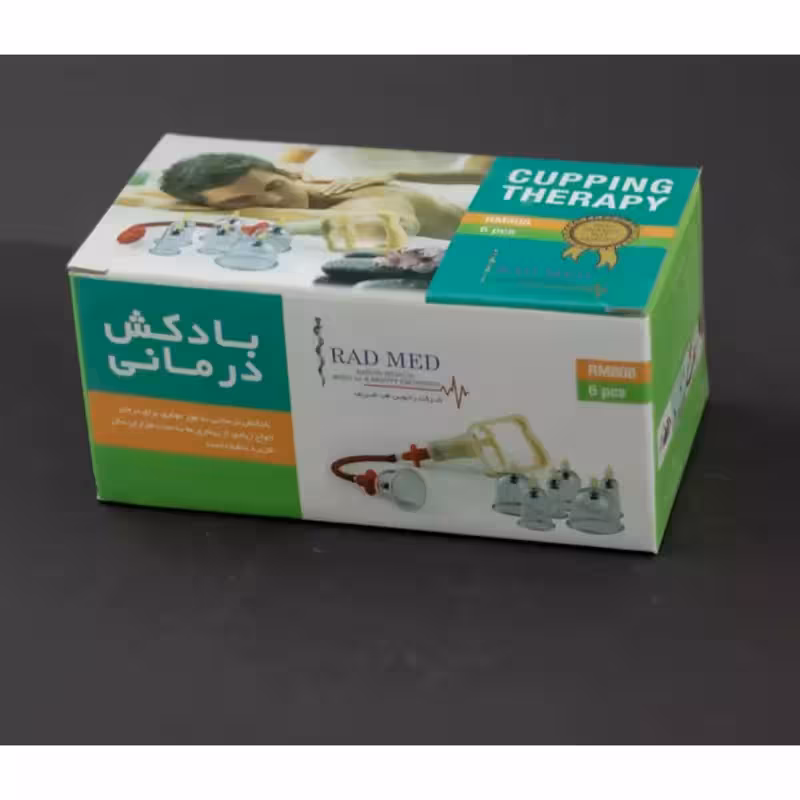 بادکش 6 لیوان رادمد