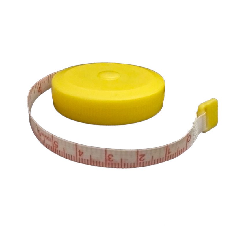 متر خیاطی پلاستیکی جمع شونده چشمه طول 150 سانتی متر  