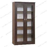 کتابخانه درب شیشه ای فرم دار KB 530