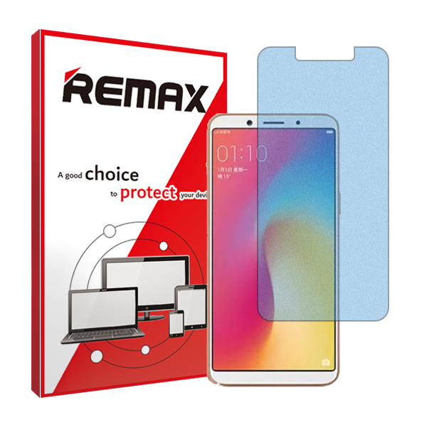 گلس اوپو A73 مدل هیدروژلی مات آنتی بلو برند ریمکس کد S