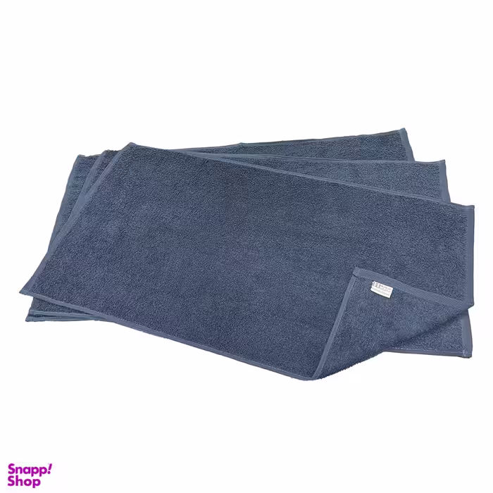 حوله دستی بهباف آذر طرح ساده سایز 40×78 سانتی متر بسته 3 عددی