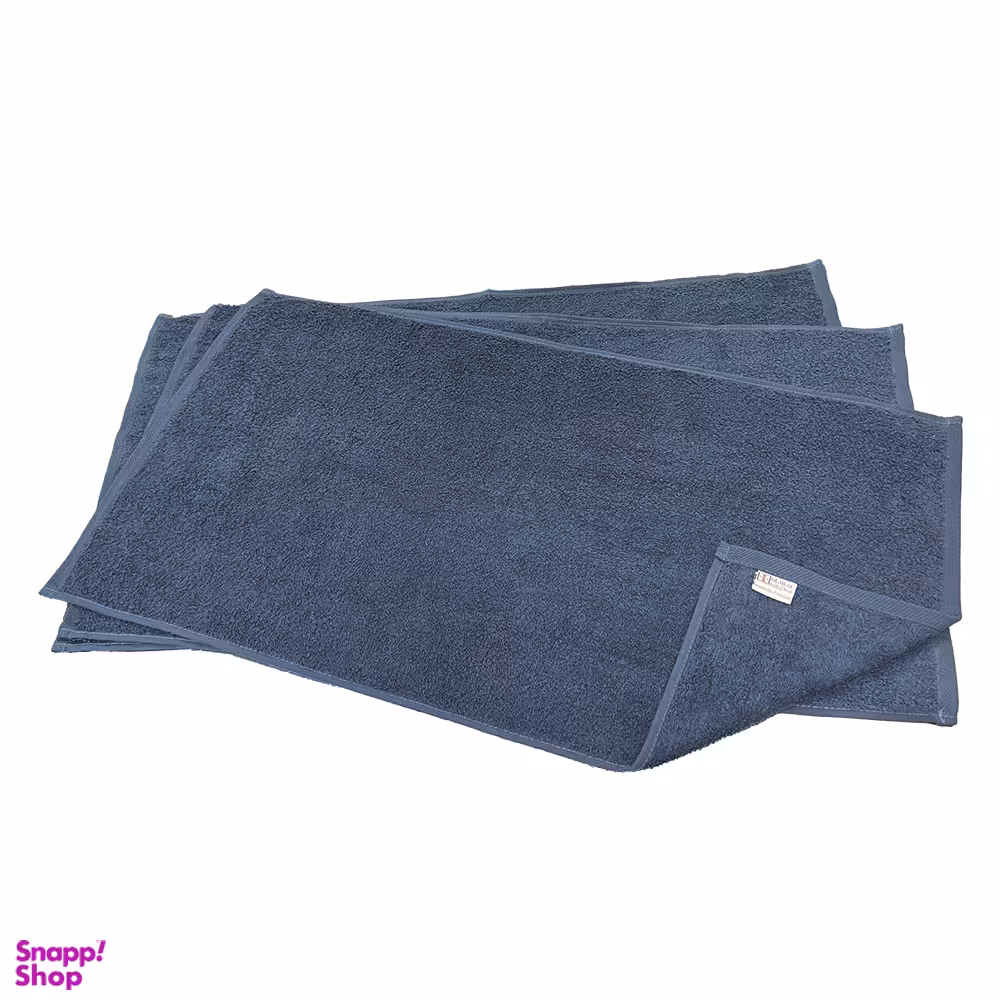 حوله دستی بهباف آذر طرح ساده سایز 40×78 سانتی متر بسته 3 عددی