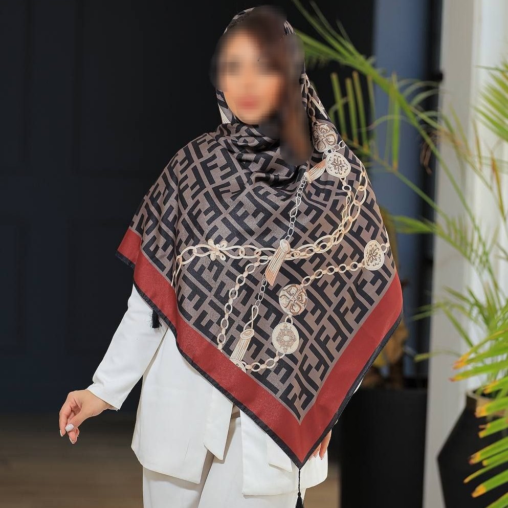 روسری نخی پاییزه 6طرح زیبا