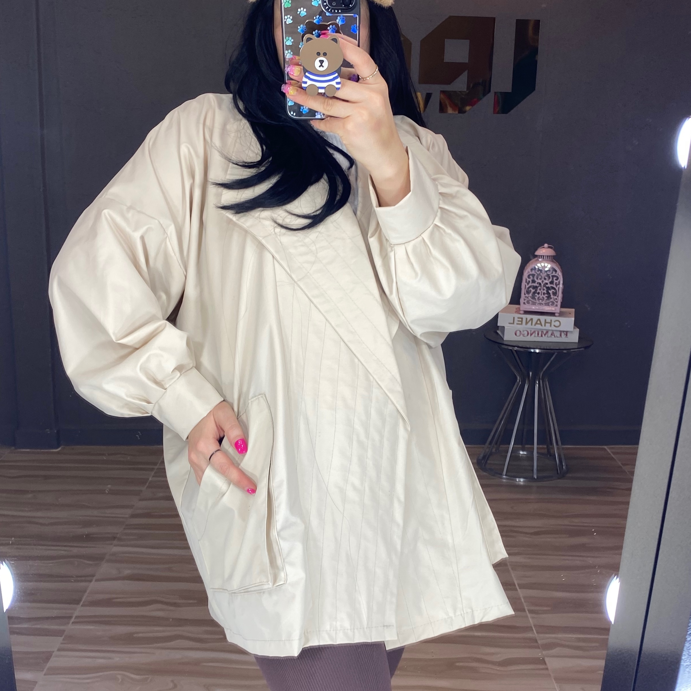 مانتو بارانی ضخیم