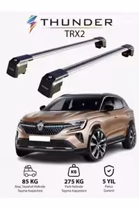 نوار محافظ خودرو خاکستری رنو استرالیا 2022 پس از TRX2 CARRIER قفل شده روسری متوسط ​​روسری Thunder