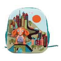کیف کوله سه بعدی اوپس طرح سگ Oops Happy BackPack City