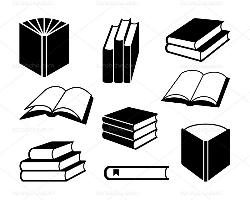 وکتور کتاب | گرافیک با طعم تربچه
